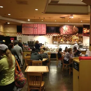 interior, sushi and sashimi