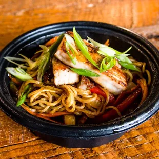Pork Belly Yaki Soba