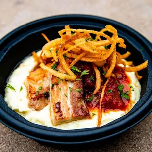 Pork Belly Grit Bowl