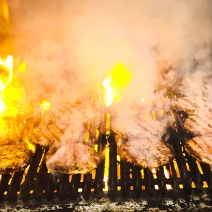 Flame Grilled Burgers