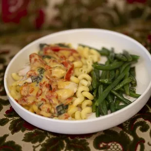 pasta dish, pasta, food