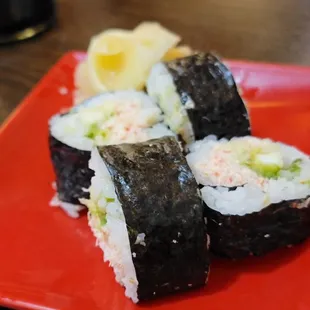 $6.50 - Regular California Roll