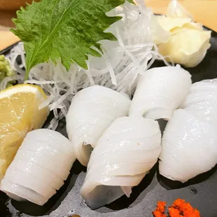 Squid Sashimi