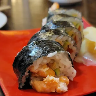 Spicy Salmon Rolls