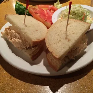 Spicy Chicken Salad Sandwich