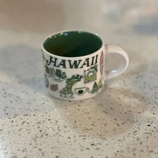 Mini taste cup of their cafe de olla