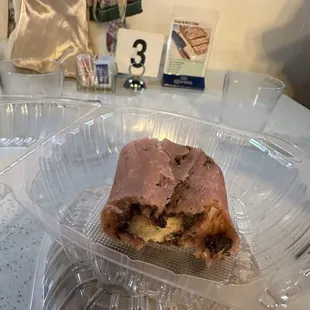 Strawberry gansito (twinky) tamale.