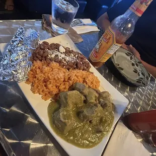 Chile Verde Chilaquiles