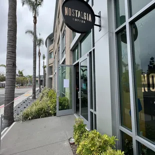 the outside of the building