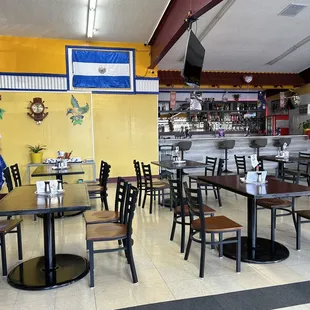 the interior of a restaurant