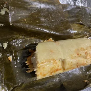 Chicken tamal