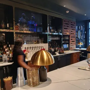 Bar area