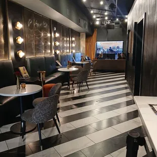 Main seating area
