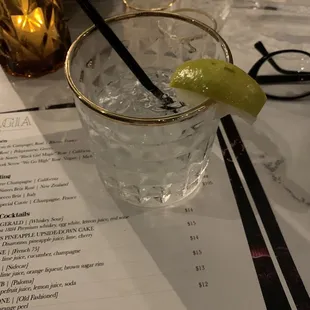 Tequila and Soda