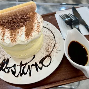 Tiramisu (not sweet at all)