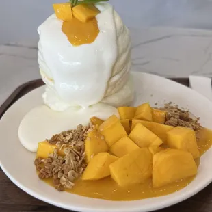 Mango  soufflé