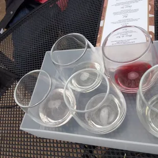 Flight starts with a double gold winner + Blanc de Blanc