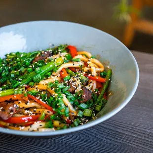 Beef &amp; Broccolini Udon