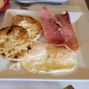 Eggs, County ham