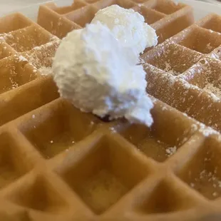 Plain and Boring Waffle