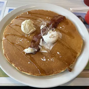 Bacon pancakes