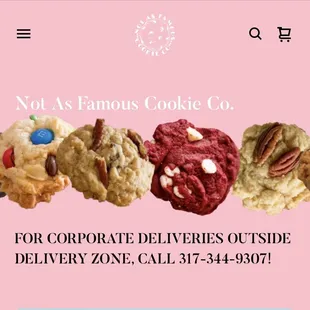 a variety of cookies