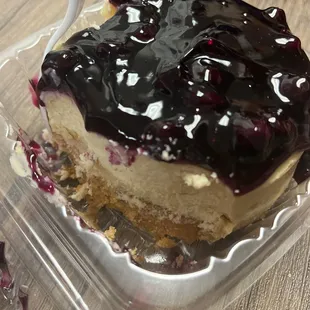 Blueberry cheesecake