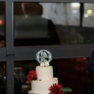 Wedding cake done for our wedding in November 2020