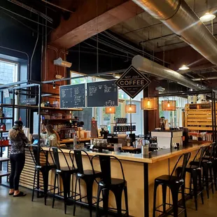 a view of a coffee shop