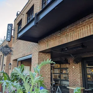 Front of Not Just Coffee - Dilworth