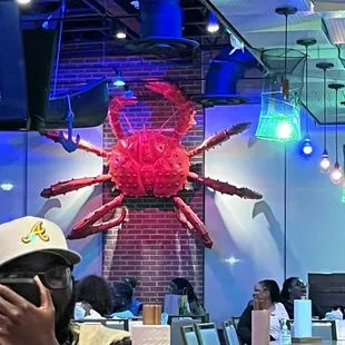 a man sitting in a restaurant