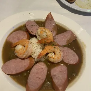 Lack luster gumbo