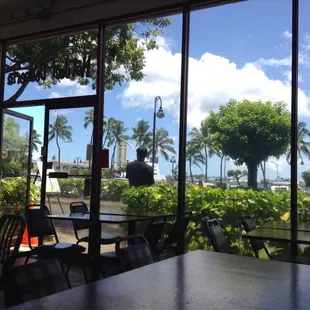 View outside