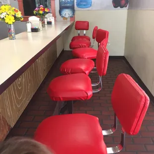 Newly upholstered seats, looks great.