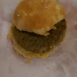 Sausage biscuit