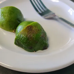 Spoiled limes