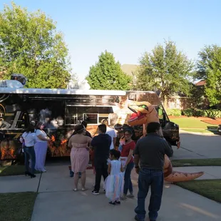 Food Truck was a HUGE hit with our friends and Family.