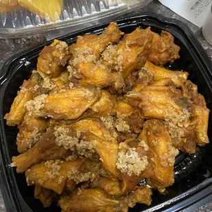 garlic hot 20 Wings