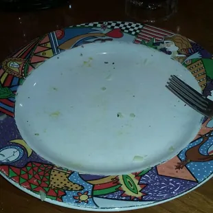 Clean plate club.