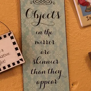 Sample of one of the MANY cute signs