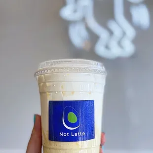 Durian Fruit·te w/ durian from Thailand, whole milk, ran out of decaf coffee | $7.95 + $1 extra durian