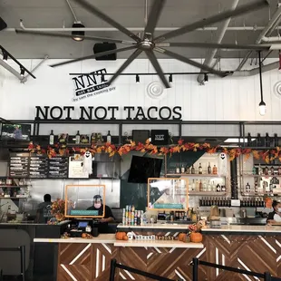 Storefront of not not tacos!! Sam, where are you?!?