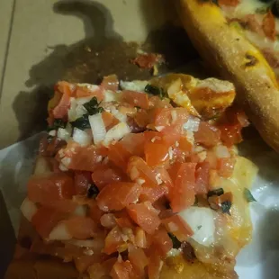 Bruschetta slice