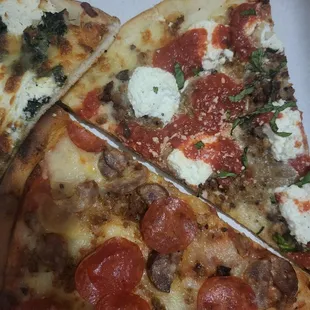 Stuffed slices and lasagne slice