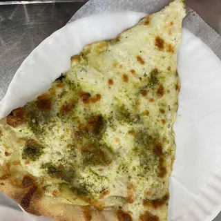 White Pesto Slice