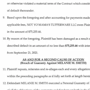 Current lawsuit filed against this company