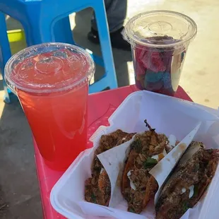 Parmensan Cheese Chicken Enchilada Tacos