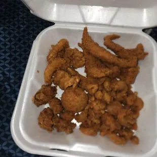 Seafood platter