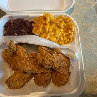 Fried chicken plate