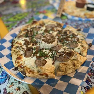 Wild mushroom &amp; Italian sausage